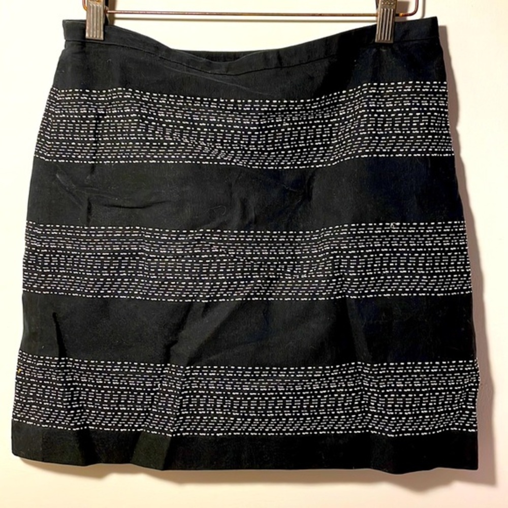 LOFT Cotton miniskirt